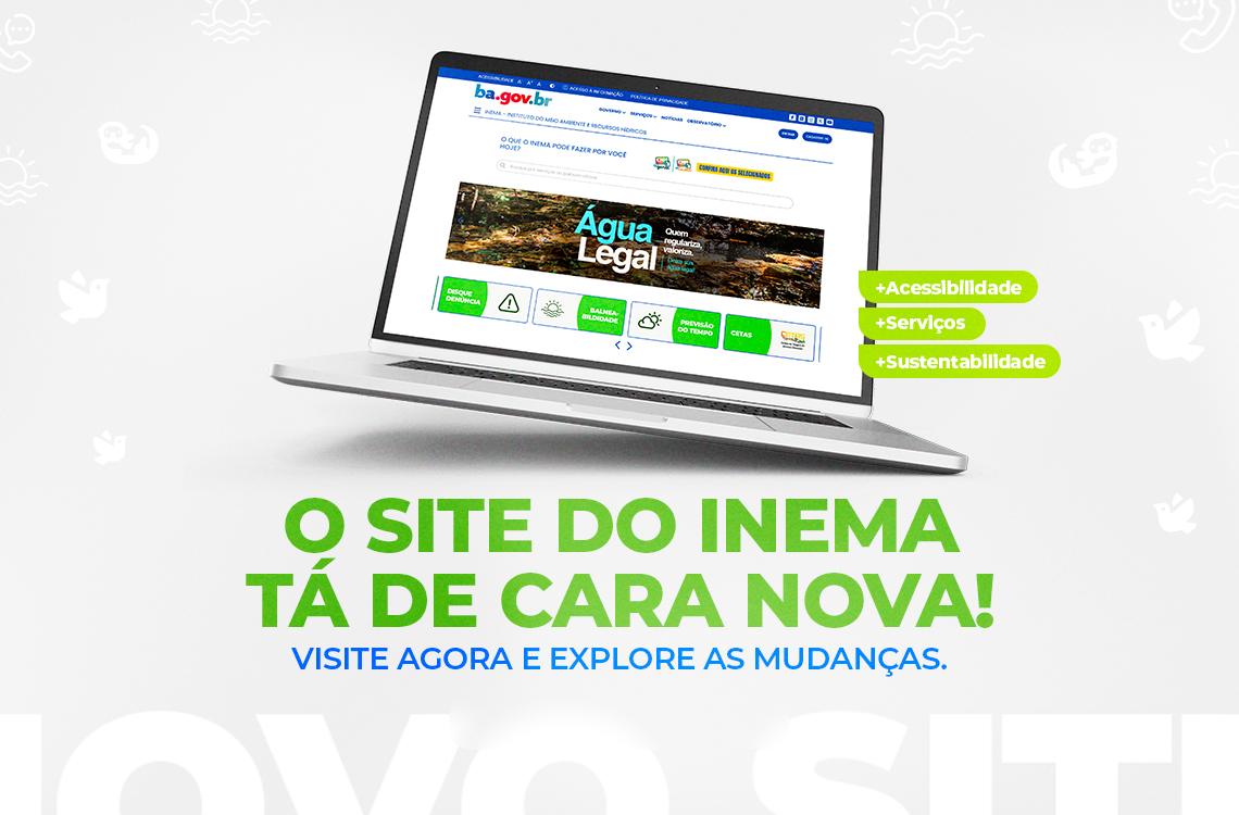 Inema lança novo site com foco em acessibilidade, modernidade e melhor experiência para o cidadão