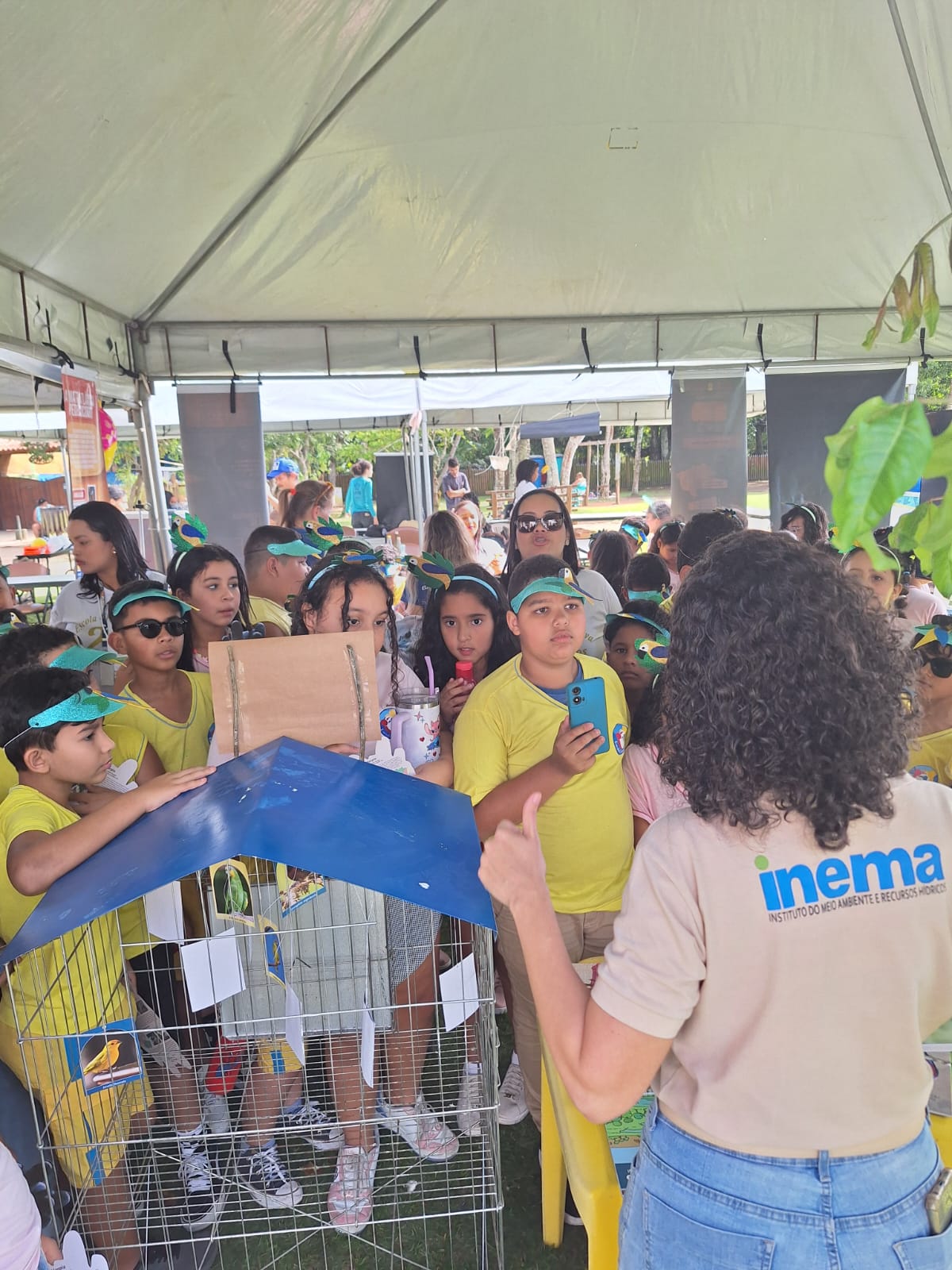 Inema participa do Festival de Aves em Porto Seguro com ações de Educação Ambiental