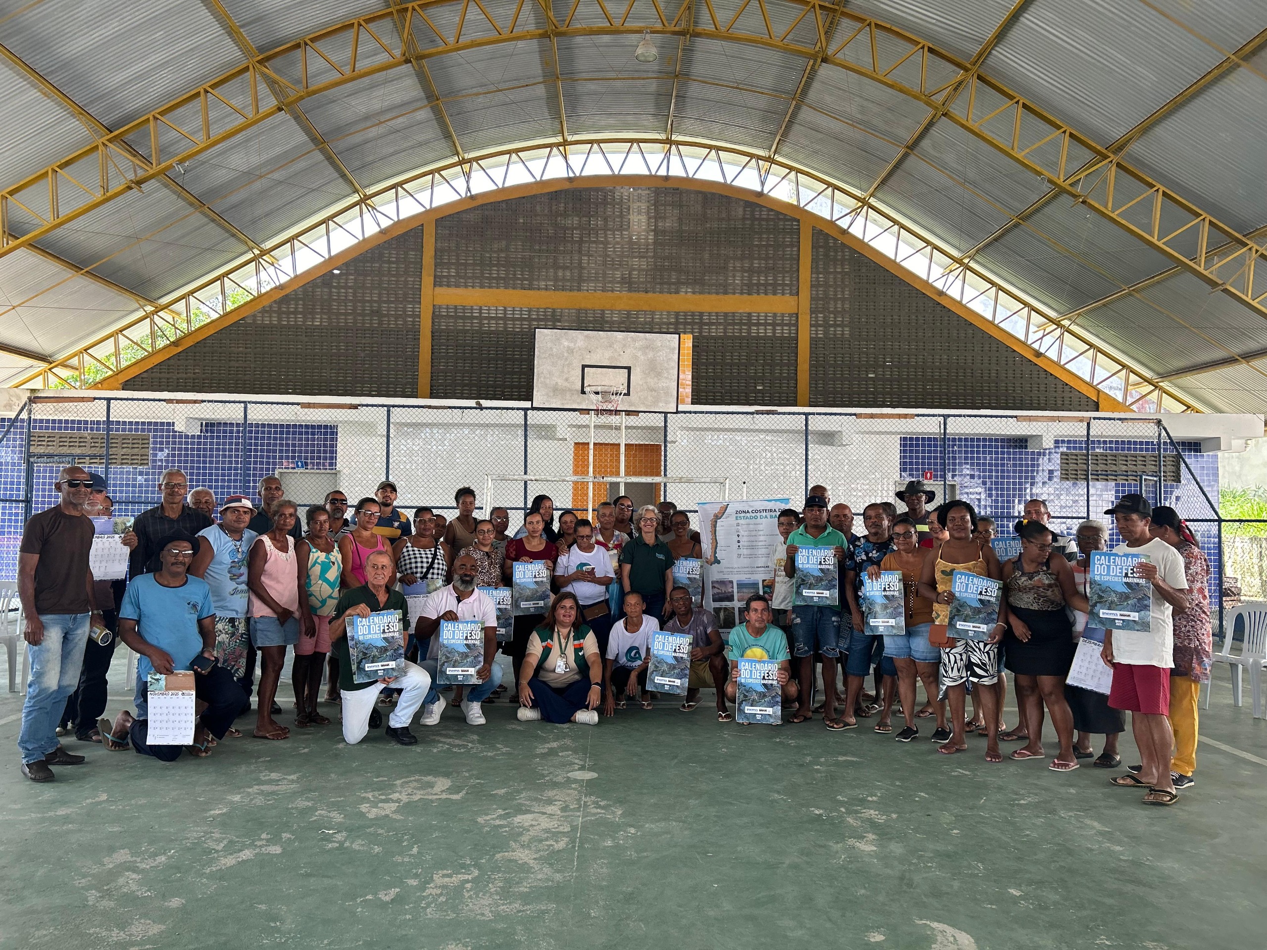 Caravana do Defeso do Camarão encerra atividades em Saubara com foco na preservação e conscientização