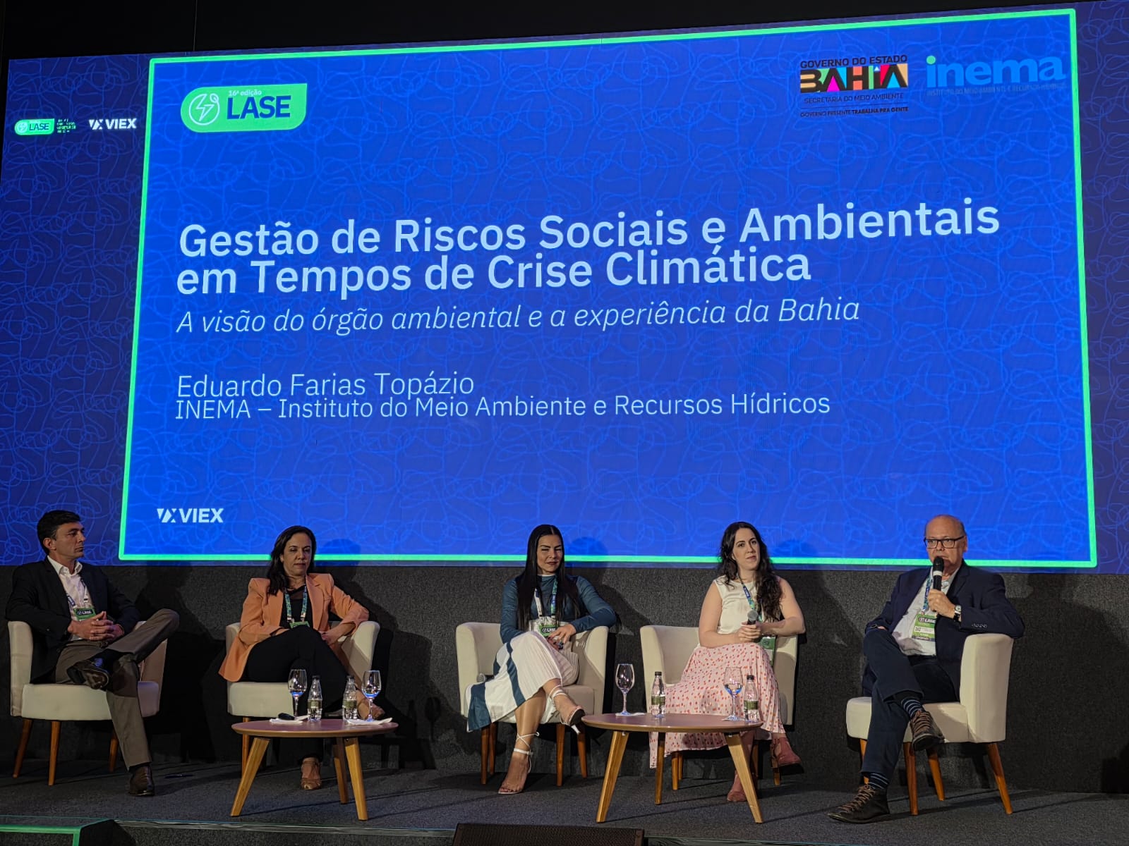 Em São Paulo, diretor-geral do Inema destaca segurança socioambiental no 8º CAMBI