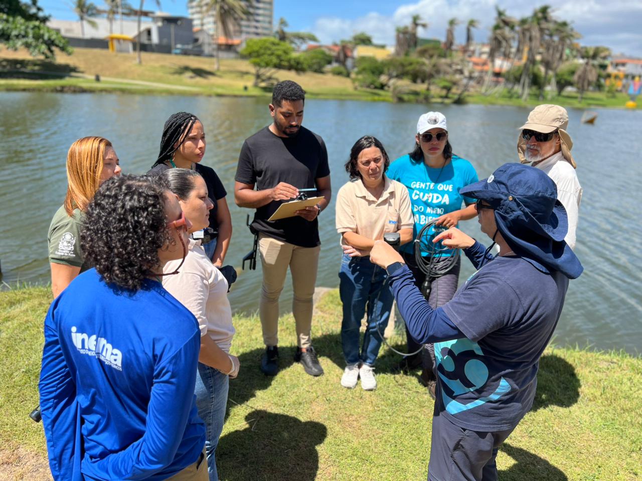 Inema promove capacitação técnica com novos equipamentos de monitoramento hídrico