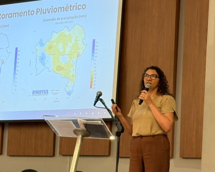 Inema apresenta cenário climático da Bahia durante evento da Defesa Civil em Feira de Santana