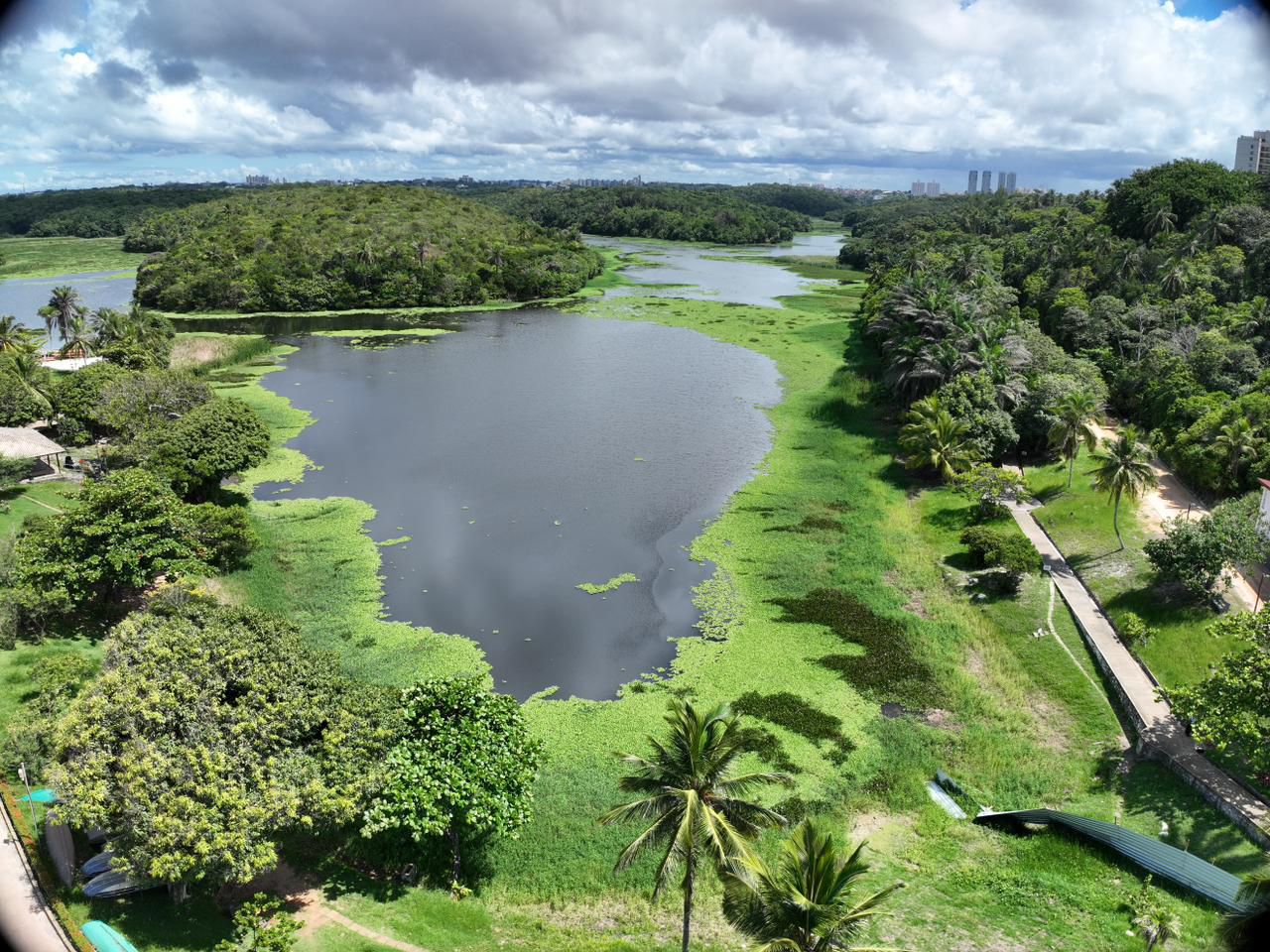 Com entrega prevista para abril, obras de requalificação do Parque de Pituaçu chegam a mais de 80% de execução