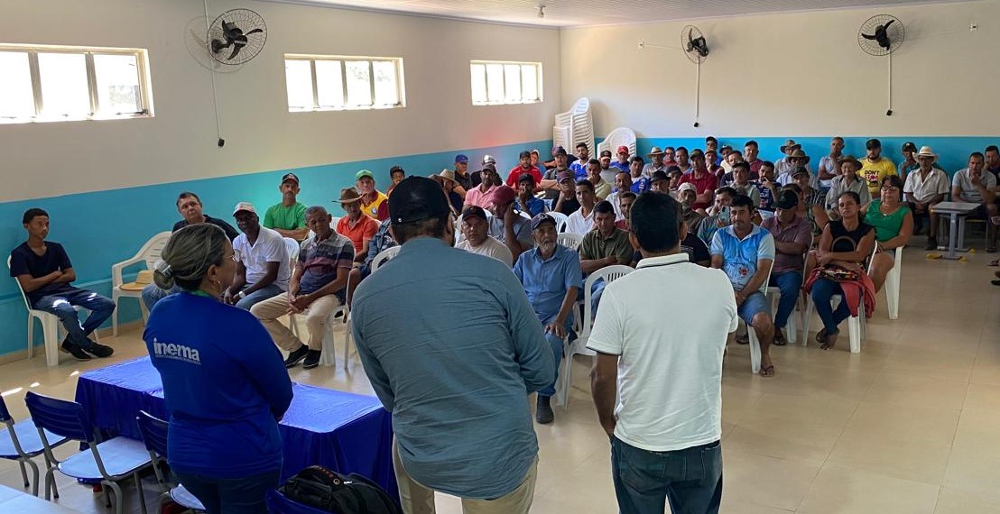 Comunidade rural de Santana participa de reunião sobre regularização do uso da água em Cachoeirinha