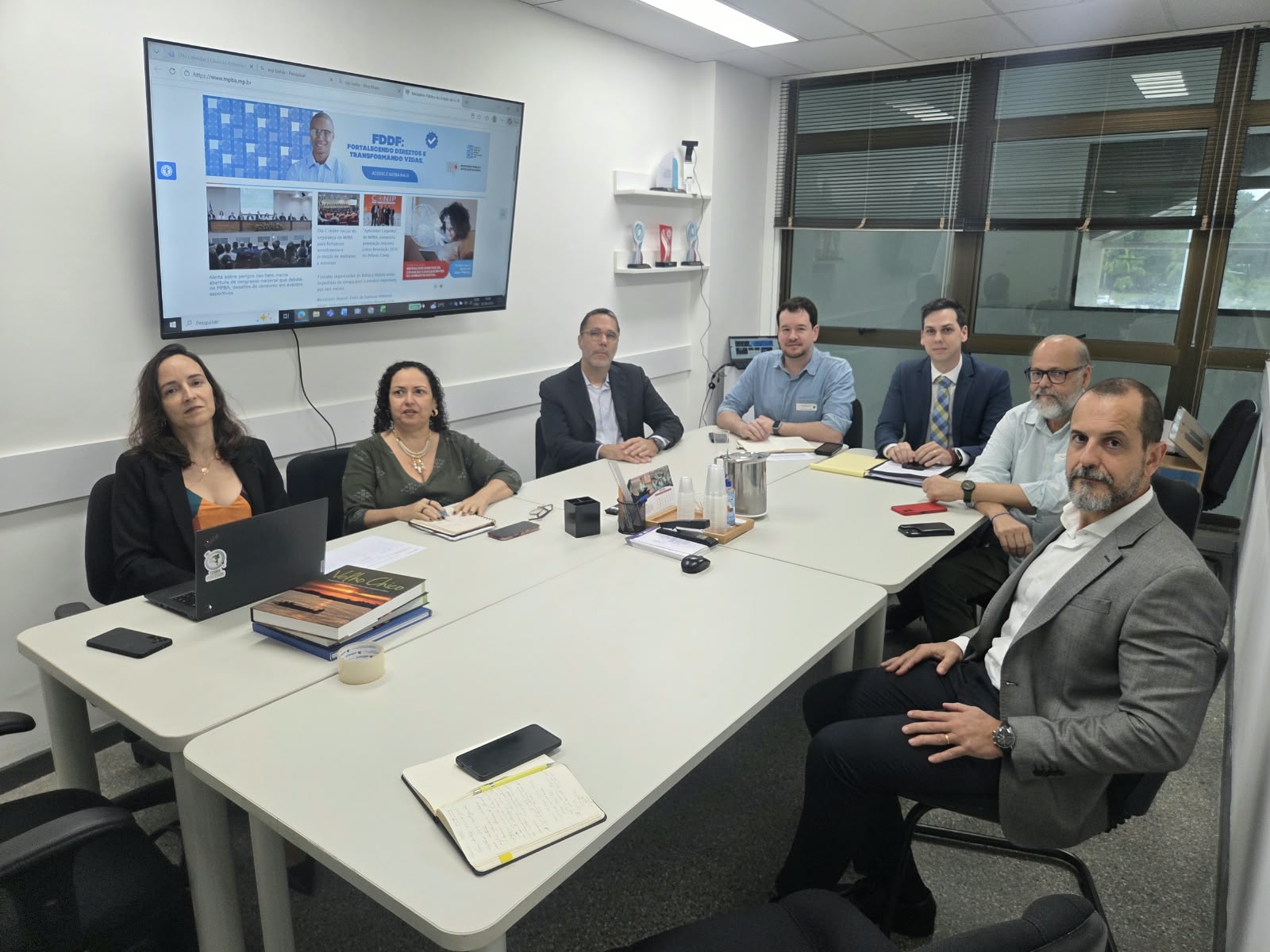 Inema e MPBA constroem agenda de integridade, transparência e fortalecimento institucional