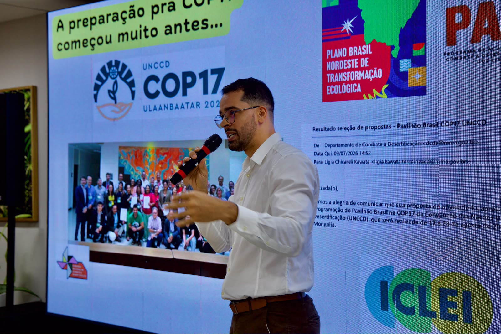 Sema e Inema abordam desdobramentos da COP17 e visita à China sobre combate à desertificação