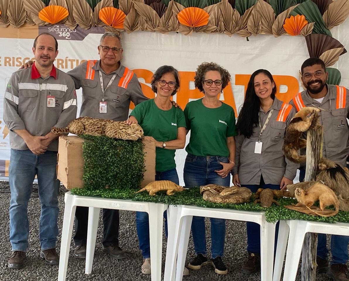 Inema realiza capacitação sobre fauna silvestre durante evento da Ferbasa em Entre Rios