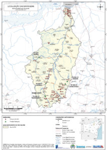 Localização das Barragens 