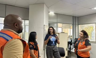 Defesa Civil Nacional visita Inema para ampliar sistema de alertas de desastres na Bahia