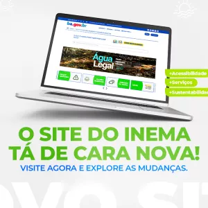 Inema lança novo site com foco em acessibilidade, modernidade e melhor experiência para o cidadão