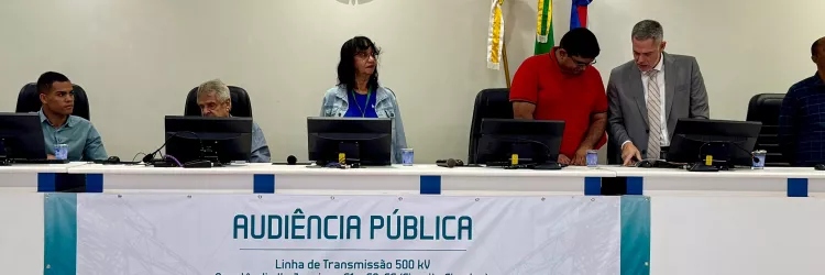 Audiência pública em Seabra reúne comunidade para debater projeto de linha de transmissão
