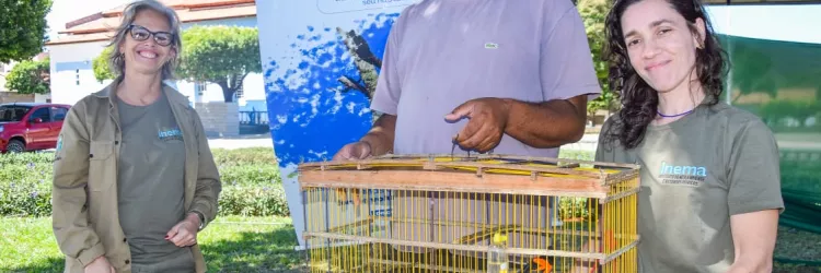 Igaporã mobiliza comunidade e devolve animais silvestres à natureza