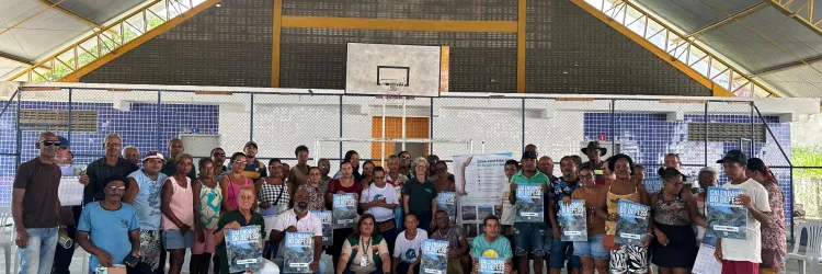 Caravana do Defeso do Camarão encerra atividades em Saubara com foco na preservação e conscientização