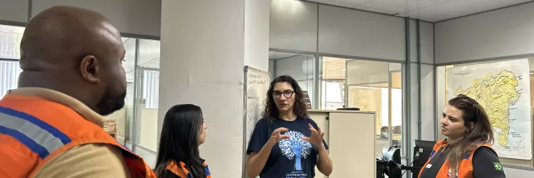 Defesa Civil Nacional visita Inema para ampliar sistema de alertas de desastres na Bahia