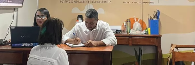 Inema leva orientações sobre outorga, CEFIR e licenciamento à Expoagri em Irecê