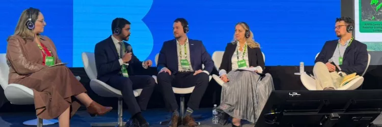 Licenciamento ambiental e grandes obras pautam debate com participação do Inema no CAMBI 2026