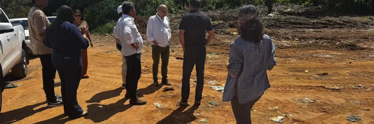 Diretor-geral do Inema realiza visita técnica ao município de Conde para discutir avanços na gestão ambiental
