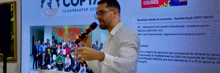 Sema e Inema abordam desdobramentos da COP17 e visita à China sobre combate à desertificação