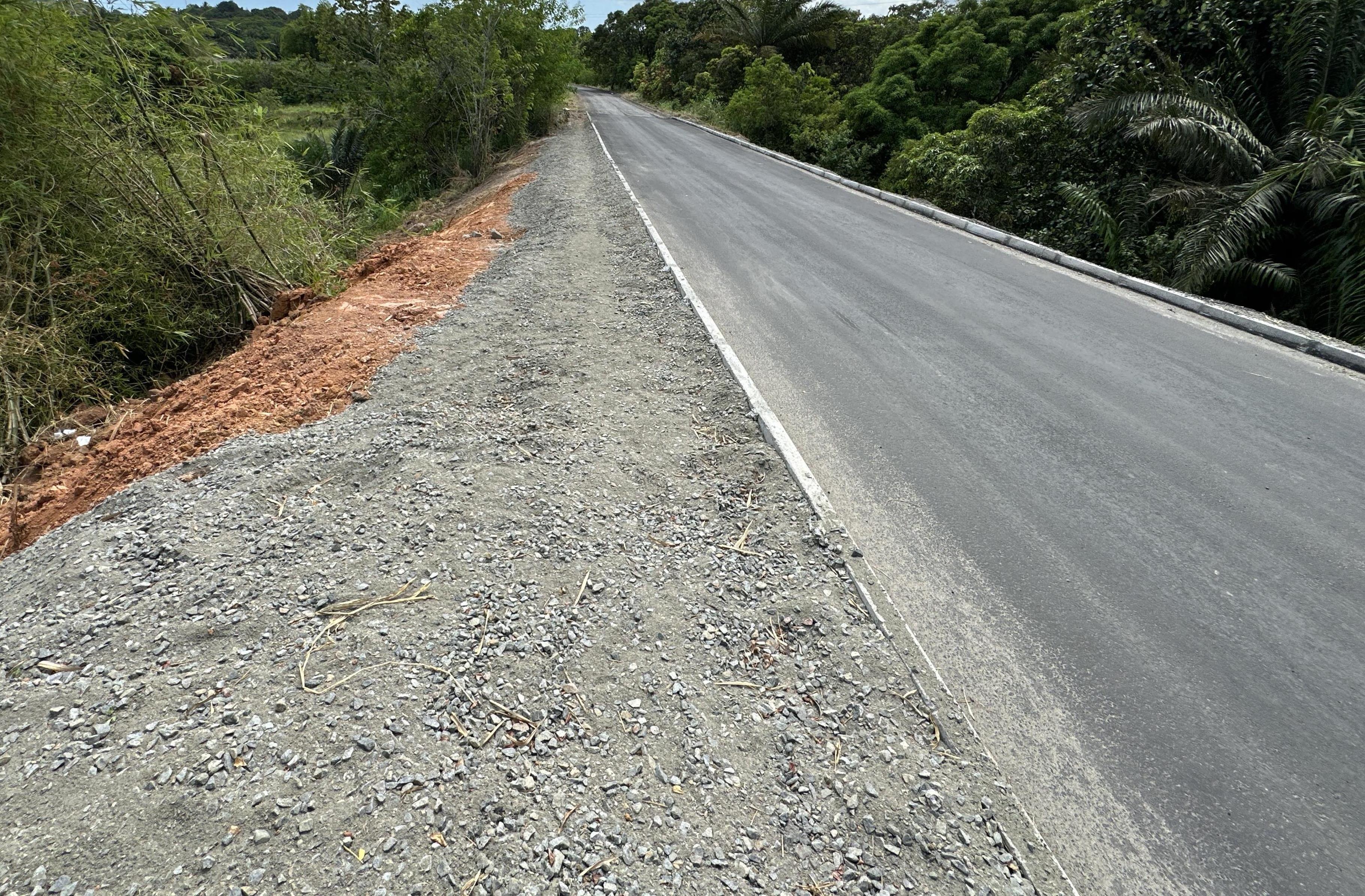 Alça de acesso em Candeias