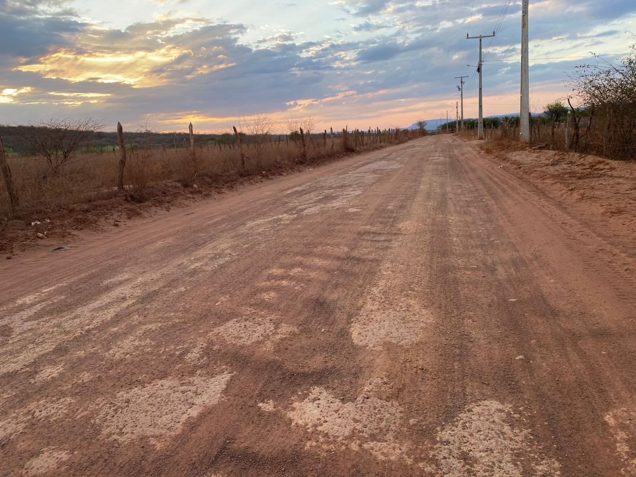 Acesso ao distrito de Ibipetum, em Ipupiara