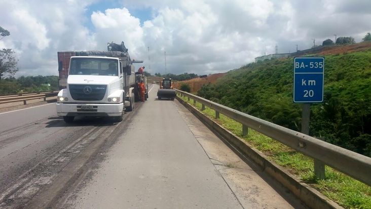 Bahia Norte executa intervenções na BA-535 e BA-524 a partir desta terça-feira (07)