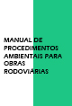 Manual de Procedimentos Ambientais para Obras Rodiviárias