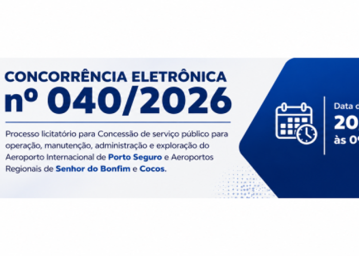 Concorrência Eletrônica nº 040/2026 