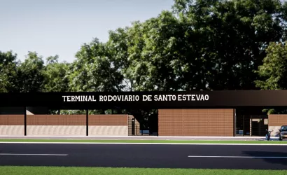Projeto do Terminal Rodoviário de Santo Estêvão