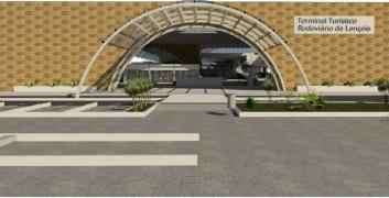 Projeto do Terminal Rodoviario de Lençois Ilustração Chastinet Arquitetura 01.jpg