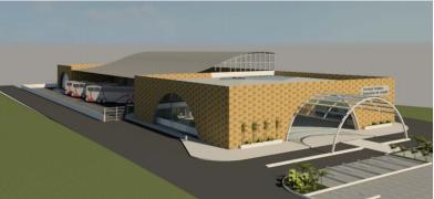 Projeto do Terminal Rodoviario de Lençois Ilustração Chastinet Arquitetura 05.jpg