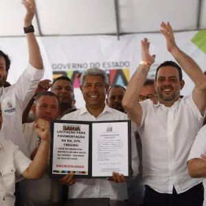 Anúncio em infraestrutura pelo Estado em Encruzilhada; Investimentos chegam a R$ 47,9 milhões