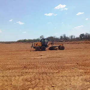 Ampliação da área de movimentação de aeronaves é iniciada no Aeroporto Dom Ricardo Weberberger, em Barreiras