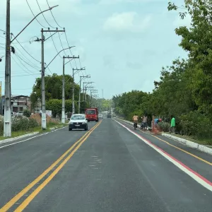 Cidade Santa, em Dias D’Ávila, recebe nova pavimentação