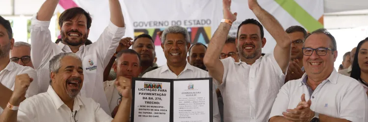 Anúncio em infraestrutura pelo Estado em Encruzilhada; Investimentos chegam a R$ 47,9 milhões