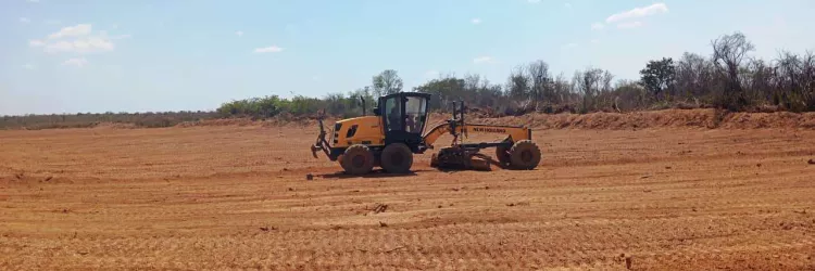 Ampliação da área de movimentação de aeronaves é iniciada no Aeroporto Dom Ricardo Weberberger, em Barreiras