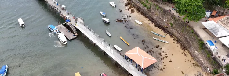 Recuperação dos atracadouros de Morro de São Paulo e de Gamboa do Morro, em Cairu, tem o investimento de R$ 8,8 milhões
