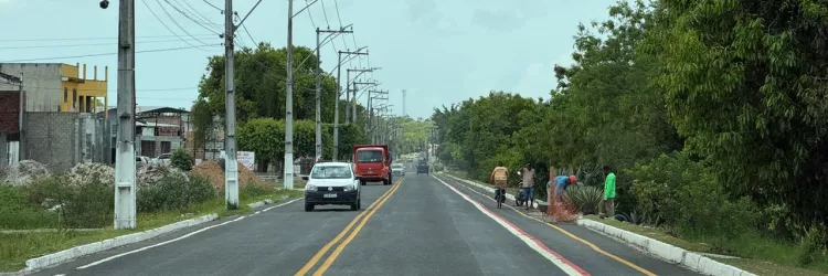 Cidade Santa, em Dias D’Ávila, recebe nova pavimentação
