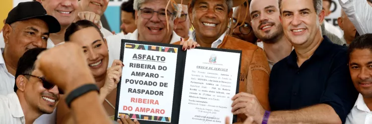 Ribeira do Amparo avança com novos investimentos do Governo do Estado em infraestrutura e saúde