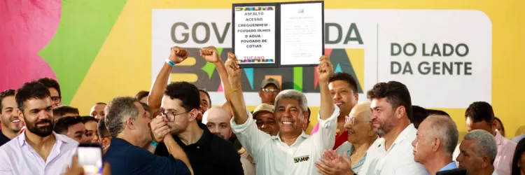 Governo do Estado investe mais de R$ 25 milhões em obras de asfaltamento e novos convênios de saúde e educação em Tucano