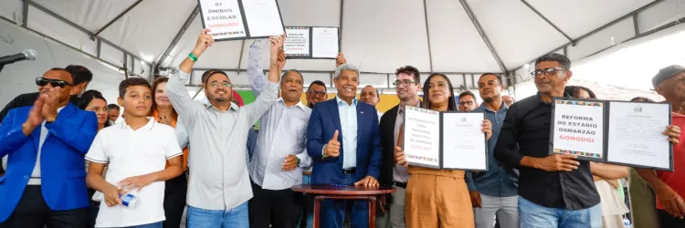 Governo do Estado realiza entrega unidade de beneficiamento de frutas e autoriza pavimentação de estrada em Gongogi