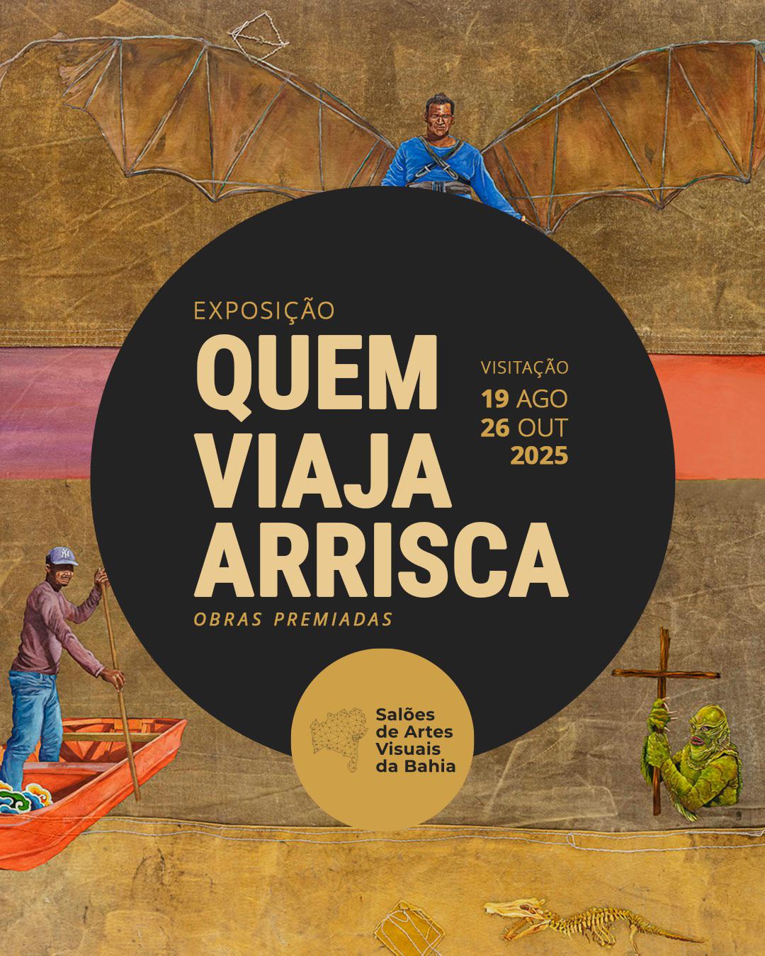 Card de divuilgação do Salão de Artes Visuais da Funceb