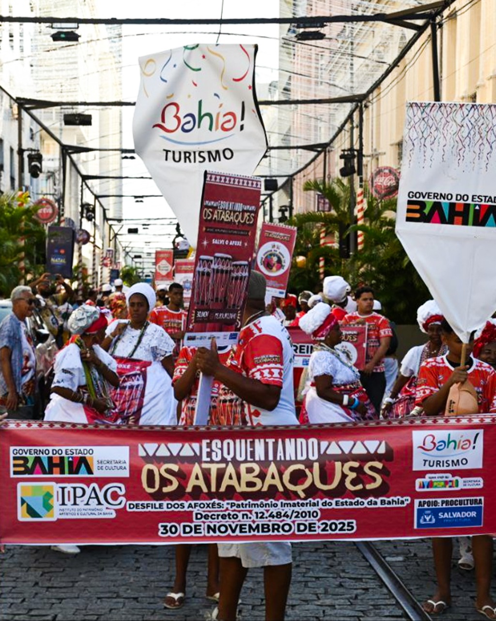Esquentando os Atabaques no Centro Histórico