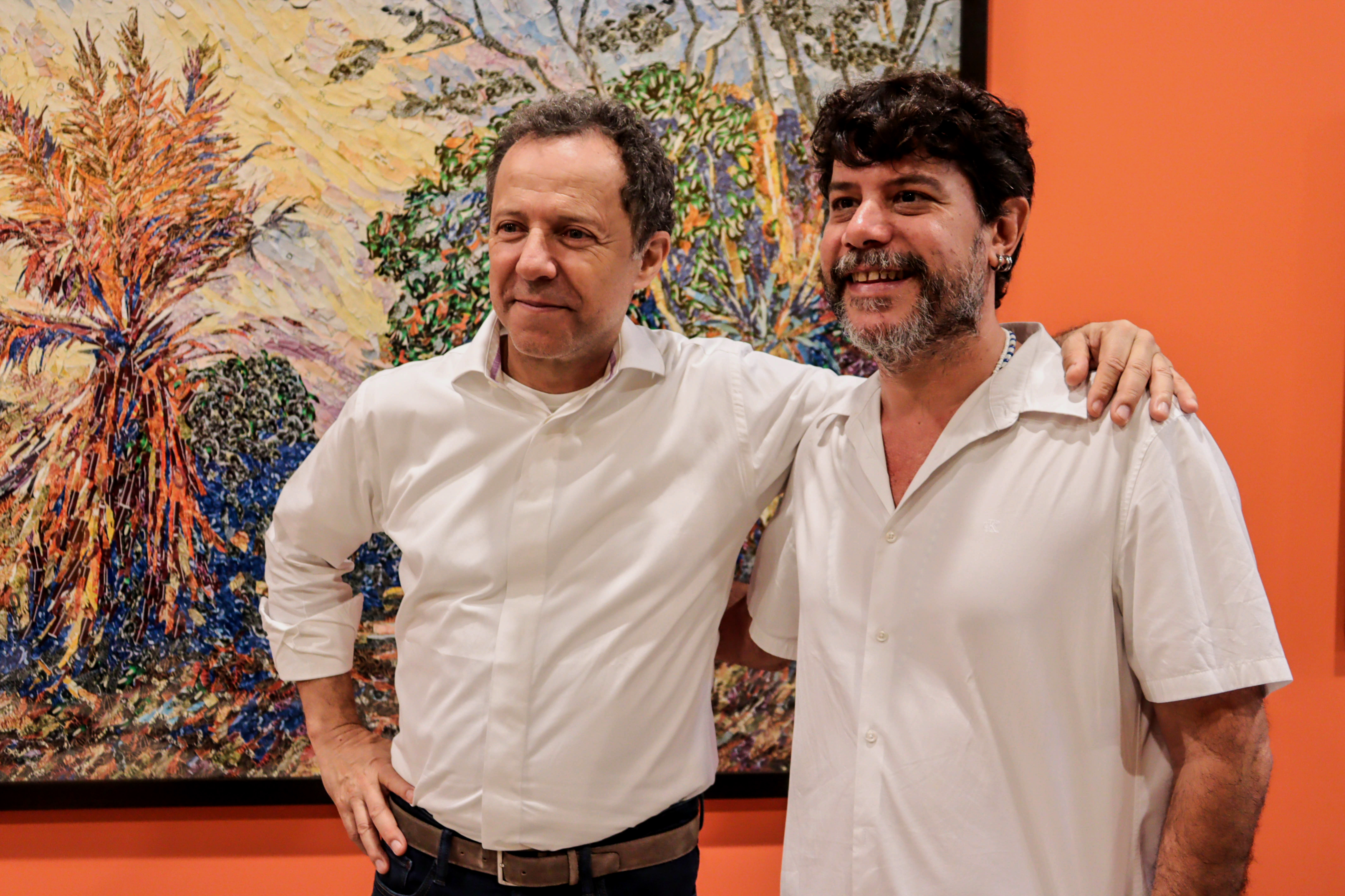 Vik Muniz e Daniel Rangel