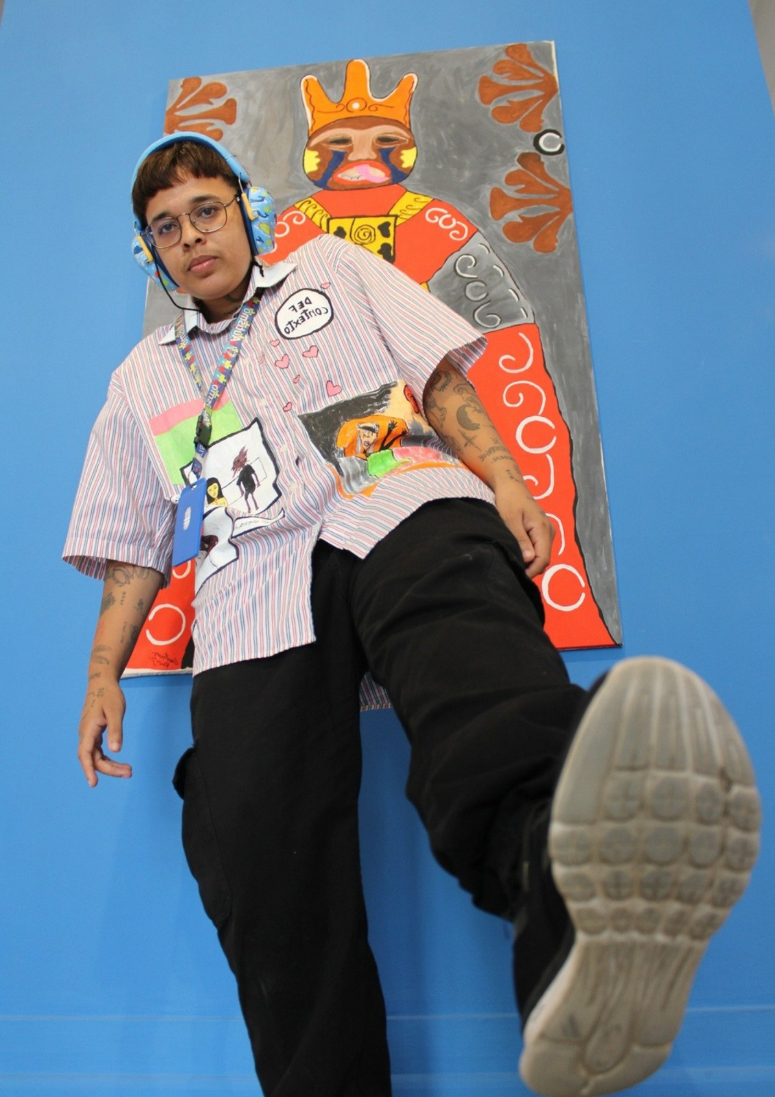 Artista plástico Gustavo Reis