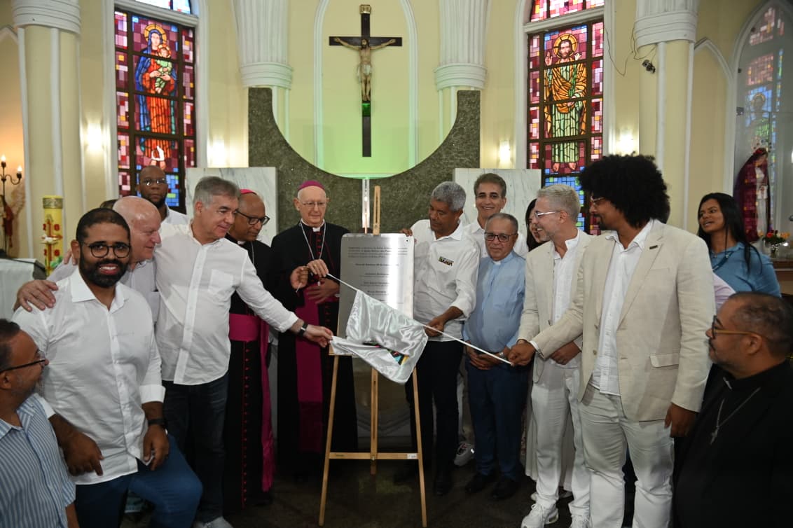 Inaugração da obra de restauiração da Igreja Senhor dos Passos