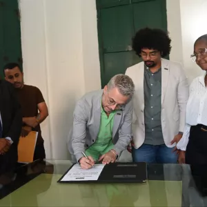 Assinatura de Termo de Cooperação entre Secult e Prefeitura de Cachoeira