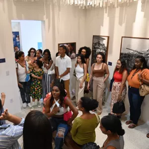 Visita de estudantes da UFRB ao Memorial das Matriarcas