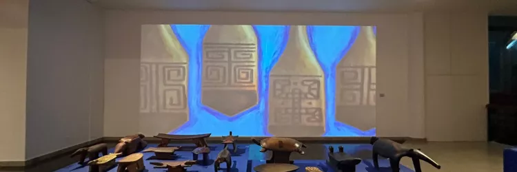 Exposição de Bancos Indígenas no MAB