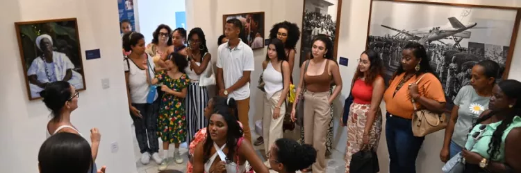 Visita de estudantes da UFRB ao Memorial das Matriarcas