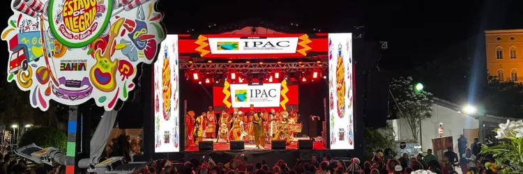 Ilê Aiyê na Praça das Artes